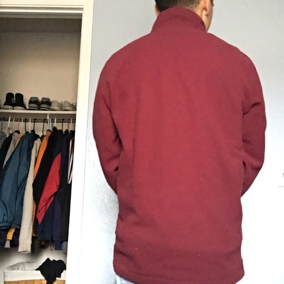 The North Face Sweater Burgundy Size Small - Picture 4 of 4